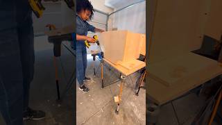 Creating DIY Cabinets and Face Frames for Living Room Built Ins from plywood! #diy #diycabinets