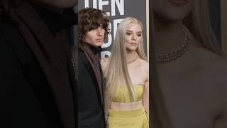 Anya Taylor-Joy and boyfriend Malcolm McRae at the Golden Globes #anyataylorjoy #malcolmmcrae