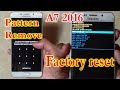 Remove Forgotten Pattern lock on Galaxy A7 and Hard Reset 2019