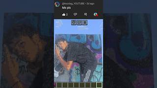 Satisfying Profile Pixel Art Minecraft ( Subscribers Request ) #shorts @Ik_RpYT