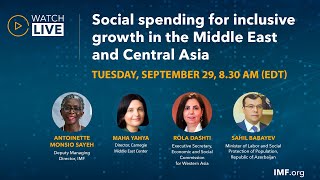 Social Spending for Inclusive Growth in the Middle East and Central Asia