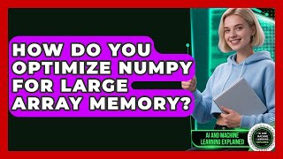 How Do You Optimize NumPy For Large Array Memory? - AI and Machine Learning Explained