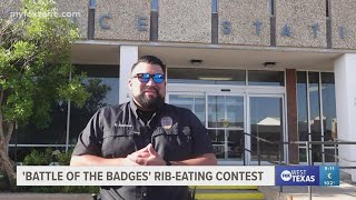 "Battle of the Badges" rib-eating contest