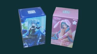 Hatsune Miku Figure Unboxing (and lil sleepers blind bag)