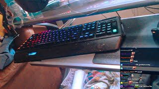 Asmongold shows off his Desk