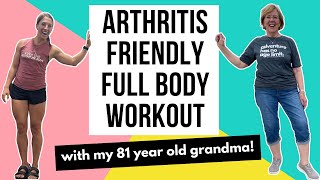 Full Body Exercise Arthritis Friendly! | Low Impact | Physical Therapist & her grandma