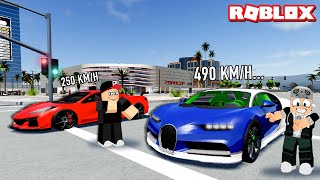 Bugatti Chiron Alıp Yarıştım!! - Panda ile Roblox Driving Empire