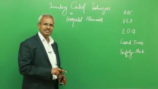 Inventory Control in Hospital Pharmacy