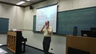 Vocal Pedagogy October 12, 2016