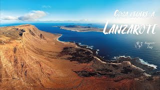 Viaggio a LANZAROTE - Cosa vedere assolutamente, itinerario luoghi da visitare [4K]