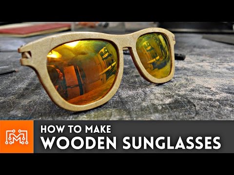 How to make wooden sunglasses // Woodworking Project How to make wooden sunglasses // Woodworking Project