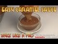 Easy Caramel Sauce Recipe - The ONLY recipe you need. Easy Caramel Sauce Recipe - The ONLY recipe you need.
