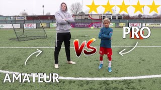 Can a Amateur Footballer beat a 9 Year Old PRO (KID MESSI)