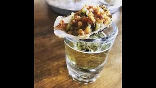 Vince Lendacki: World famous Oyster Shooters at Amen Street Fish and Raw Bar in Charlestown, Sc