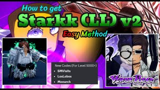 Roblox|| Verse Piece || Starkk  V2 (LL)  || How to get || Stack Boss|| New Code  #roblox #versepiece