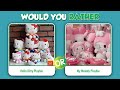 Would You Rather Sanrio Cute Stuff Edition