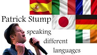 Patrick Stump and Languages