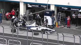 【大失敗】Super Formula 2015 Autopolis Nakajima Racing ﾊﾞｹﾞｯﾄ選手 ﾋﾟｯﾄ作業 20150913