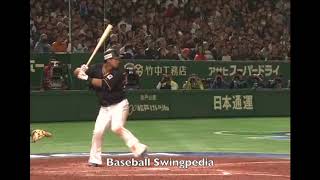 Sho Nakata Home Run Swing Slow Motion 2017-1