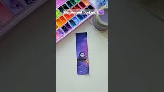 Customized bookmark order💜 #bookmark #gouachepainting #animefanart #artshorts #shorts #bookmarkorder