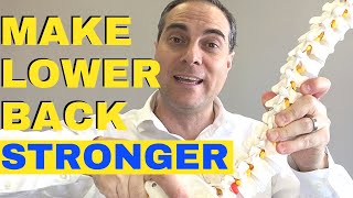 How To Make My Lower Back Stronger (2021) | L4 L5 Disc Bulge Herniated Disc | Dr Walter Salubro