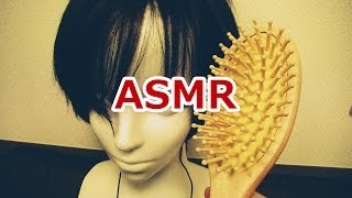 【ASMR】ヘッドマッサージ\u0026ブラッシング (Head Massage,Hair Brushing) Binaural【音フェチ】