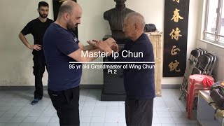 Chi Sau with SiGung Ip Chun Part 2