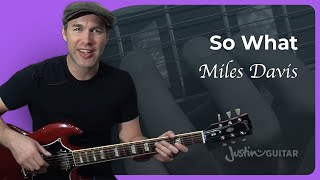 So What - Miles Davis | Guitar Lesson