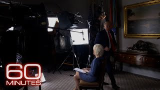 Why did Trump abruptly exit his 60 Minutes interview with Lesley Stahl?