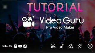 BEST VIDEO EDITOR APP | VIDEO GURU | TUTORIAL | TECHPLAY #1