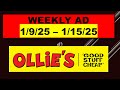 ollies bargain weekly ad 1 9 25 1 15 25