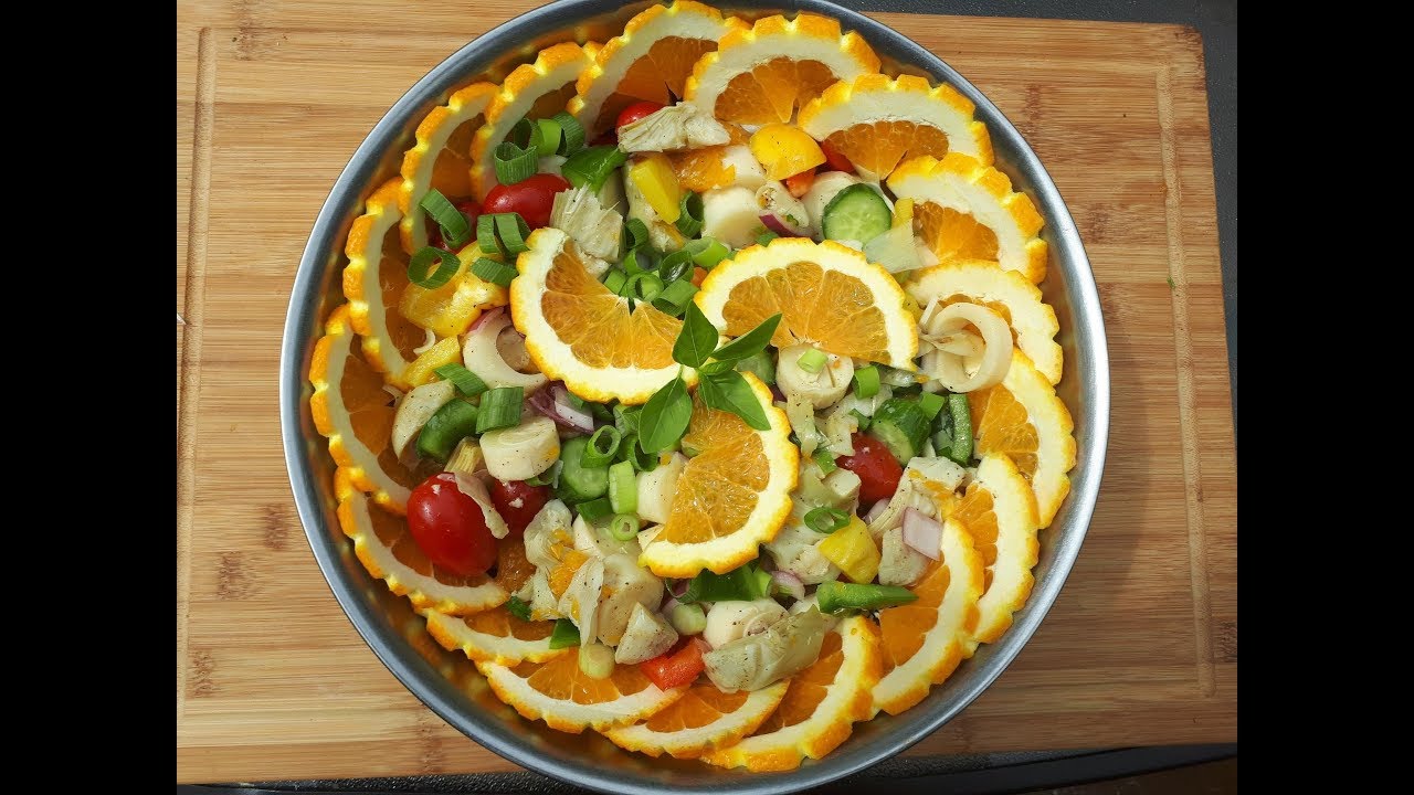 Salade De Cœurs D'artichaut Et De Palmier - YouTube