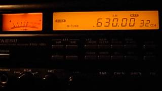 630kHz DZMM, Manila, the Philippines (16:15UTC, Oct 5, 2013)