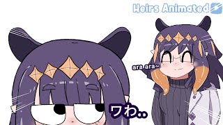 Ane'nis knows about Ina's SECRET life 【Animated Hololive Clip/JP Eng sub】【Ninomae Ina'nis】