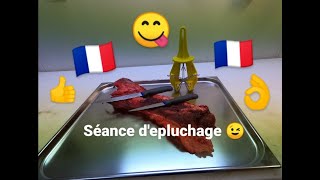 Recette Boucherie Charcuterie - 1 Séance d'épluchage \