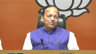 Press Conference by BJP National General Secretary Shri Arun Singh at BJP HQ.