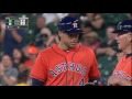 oak@hou astros score seven runs in the 1st inning