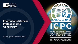 International Cancer Proteogenome Consortium