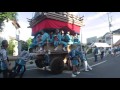 潮来祇園祭２０１４　七軒町　源義経の山車　曳き回し　８月３日　茨城県潮来市 00014