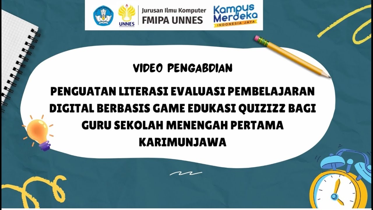 Penguatan Literasi Evaluasi Pembelajaran Berbasis Game Edukasi Quizizz ...