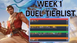 SMITE 2 Duel Tierlist (OB1)