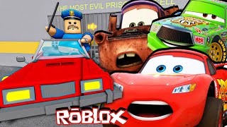 The Cars ESCAPE CAR BARRY'S PRISON RUN in Roblox! 🚗