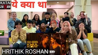 Girls reaction on Hrithik Roshan new song ! KATAI ZEHER REACTION #fighter #hrithikroshan