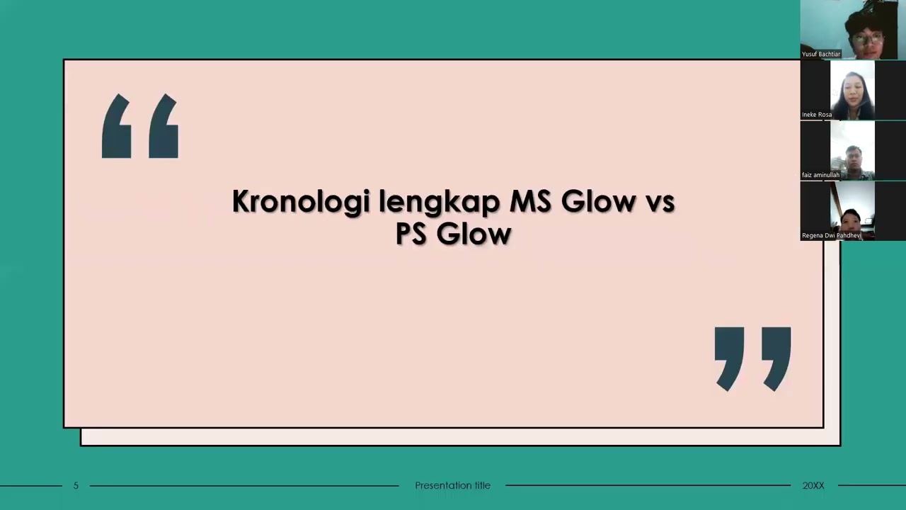 KASUS PELANGGARAN ETIKA PERUSAHAAN MS Glow Vs PS Glow - YouTube