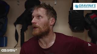 INSIDE THE LOCKER ROOM: Avs blow a THREE GOAL LEAD and now stare down ELIMINATION