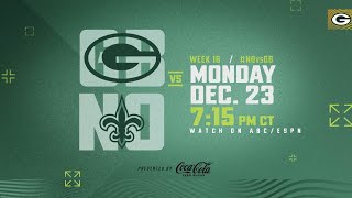 Trailer: Packers vs. Saints | Week 16