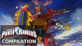 Power Rangers | Dino Charge Original Zords First Meetings