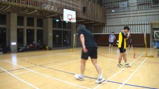 20130331孚瑪FUMA Badminton MD登紘+淳剛VS和生+派大星