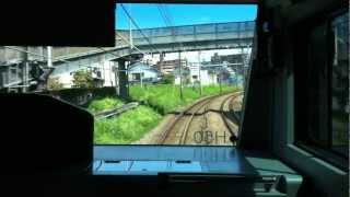 2012/9/11　JR中央本線　西八王子駅から八王子駅　上り電車