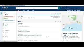 Accessing 2020 Census Redistricting Data on data.census.gov: Customizing Your Table View